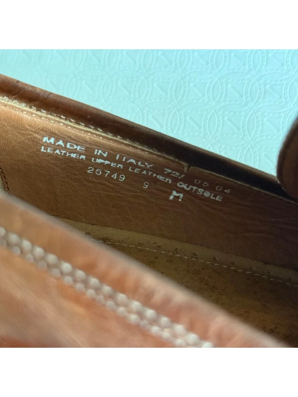 Bostonian Brown Leather Tassel Loafers Men's Size 9M
